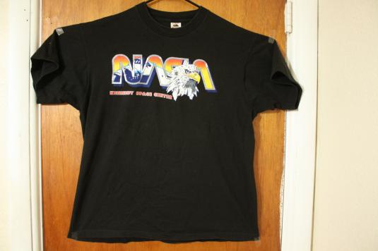 Vintage Nerdy NASA Kennedy Space Center w/ Eagle T-Shirt | Defunkd