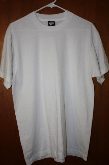 Vintage Screen Stars Best White Dead Stock Blank T-Shirt | Defunkd