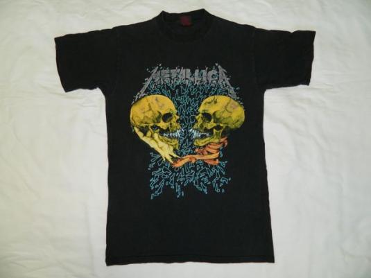 Vintage METALLICA MEDIUM SAD BUT TRUE 1991 TOUR T-Shirt | Defunkd