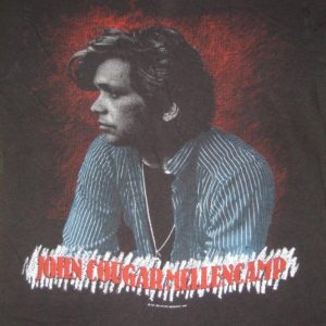 vintage JOHN COUGAR MELLENCAMP 1985 TOUR T-Shirt concert 80s