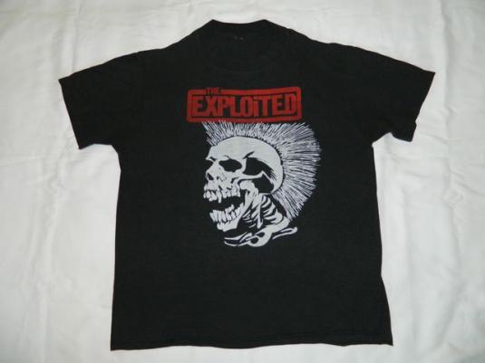 vintage THE EXPLOITED 80s LETS START A WAR T-Shirt | Defunkd