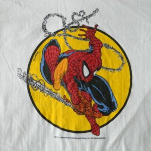 Vintage SPIDER-MAN TODD McFARLANE MARVEL COMICS T-SHIRT 80s