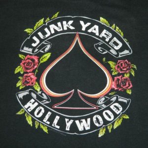 Vintage JUNKYARD 1989 HOLLYWOOD T-Shirt