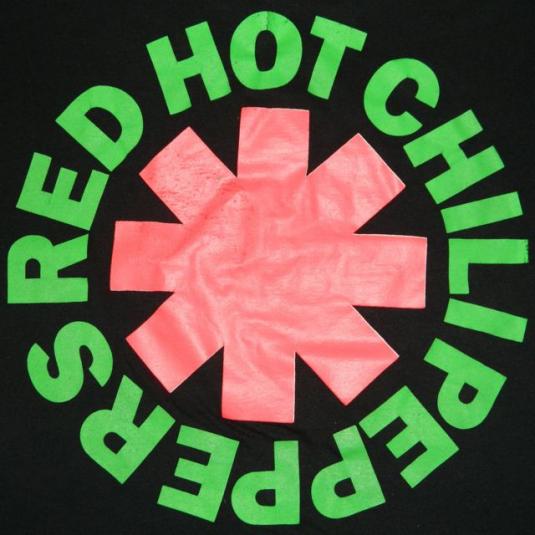 Vintage 1989 RED HOT CHILI PEPPERS Tour T-Shirt 80s | Defunkd