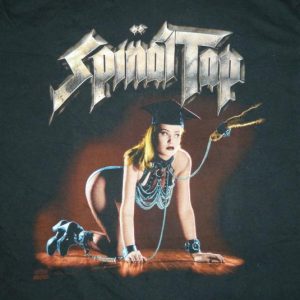 Vintage SPINAL TAP BITCH SCHOOL 1992 T-Shirt Original