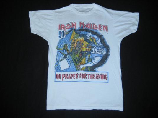 vintage IRON MAIDEN ANTHRAX 1991 TOUR T-Shirt concert | Defunkd