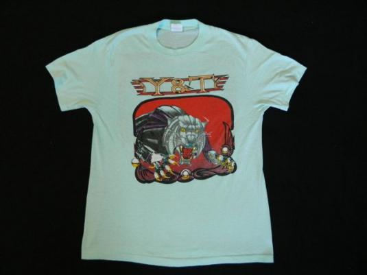 Vintage Y&T 1987 Contagious Tour T-Shirt 80s Concert | Defunkd
