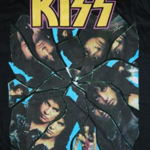 vintage KISS 1988 CRAZY NIGHTS TOUR T-Shirt Dead Stock 80s