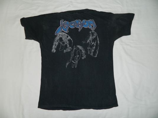 Vintage VENOM 1986 POSSESSED TOUR T-Shirt nightmare 80s | Defunkd