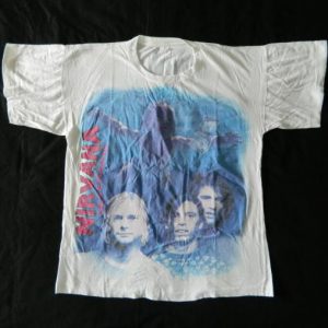 Vintage NIRVANA NEVERMIND 1991 T-Shirt Kurt Cobain