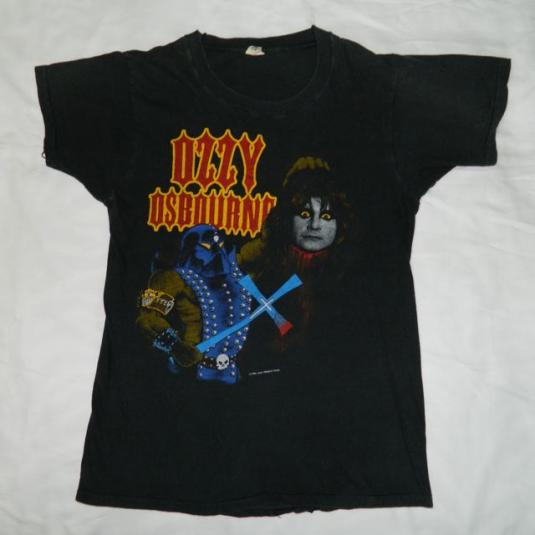 Vintage OZZY OSBOURNE 1982 Tour T-Shirt 80s Concert | Defunkd