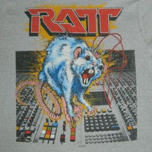 Vintage RATT N ROLL 1984 TOUR T-Shirt 80s Original concert