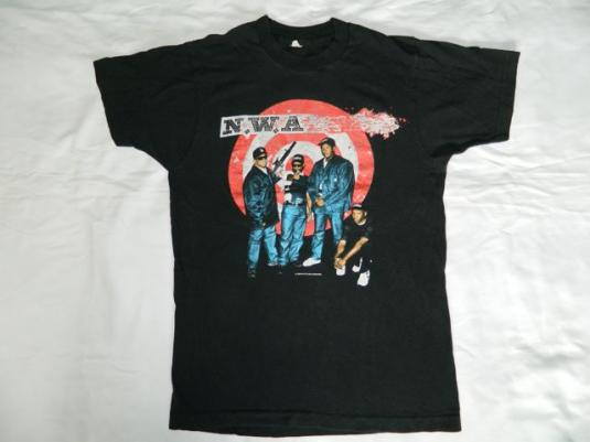 Vintage N.W.A. 1990 JUST DON’T BITE IT T-Shirt nwa | Defunkd