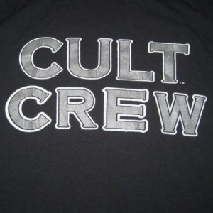 vintage THE CULT WORKING CREW 1989 TOUR T-Shirt Sonic Temple