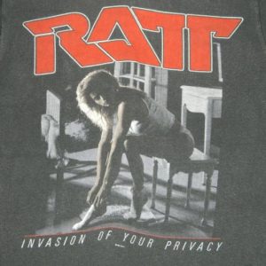 Vintage RATT Invasion Of Your Privacy 1985 Tour T-shirt