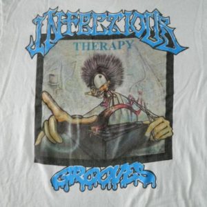 Vintage INFECTIOUS GROOVES '91 THERAPY T-Shirt OZZY OSBOURNE