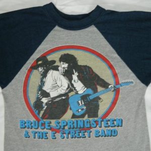 Vintage BRUCE SPRINGSTEEN S 1980-1981 TOUR JERSEY t-shirt