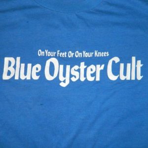 Vintage 1975 BLUE OYSTER CULT PROMO T-Shirt 70s