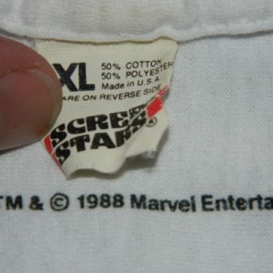 Vintage SPIDER-MAN 1988 MARVEL COMICS T-SHIRT 80s