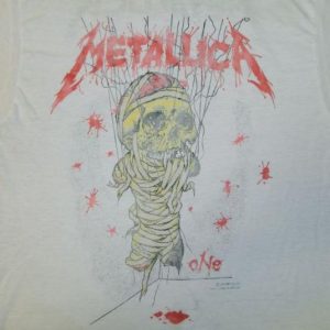 Vintage METALLICA ONE 1989 TOUR T-SHIRT