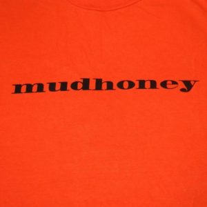 Vintage MUDHONEY 90S TOUR T-Shirt Seattle Grunge concert