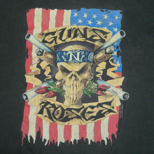 Vintage GUNS N ROSES 1991 UYI TOUR T-Shirt GnF’nR’s! | Defunkd