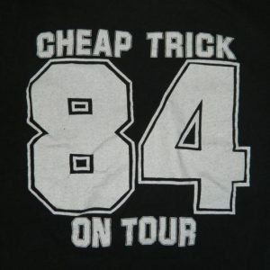 Vintage CHEAP TRICK '84 TOUR T-Shirt 1984 80s concert