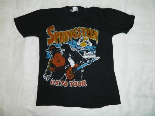 Vintage BRUCE SPRINGSTEEN 1978 Tour T-Shirt 70s | Defunkd