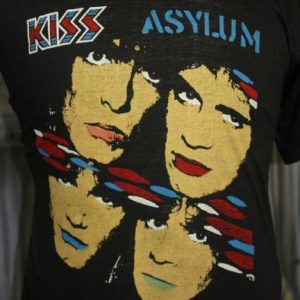 Vintage 80s Kiss Tears Are Falling World Tour T Shirt