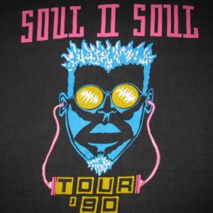 1990 SOUL II SOUL VOL.II NEW DECADE TOUR VINTAGE T-SHIRT