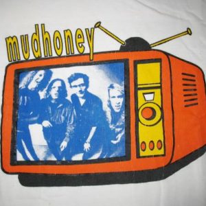 1993 MUDHONEY TV BABIES VINTAGE T-SHIRT SUB POP GRUNGE