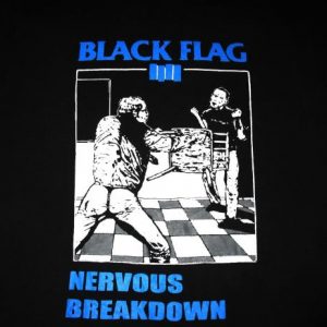 BLACK FLAG NERVOUS BREAKDOWN VINTAGE T-SHIRT