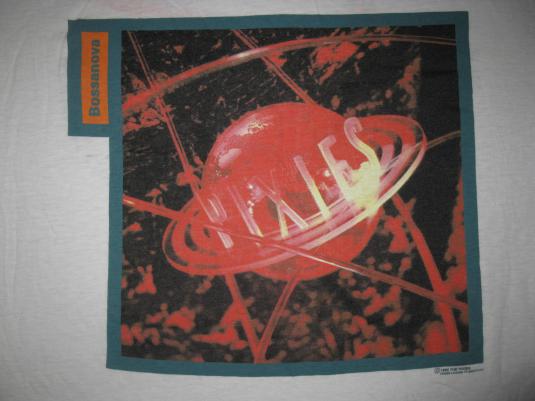 1990 PIXIES BOSSANOVA TOUR VINTAGE T-SHIRT 4AD | Defunkd