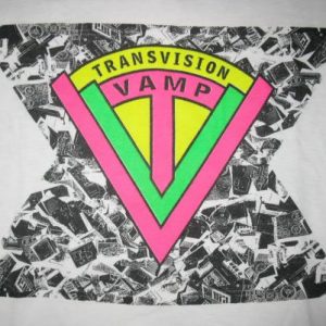 1987 TRANSVISION VAMP REVOLUTION BABY VINTAGE T-SHIRT