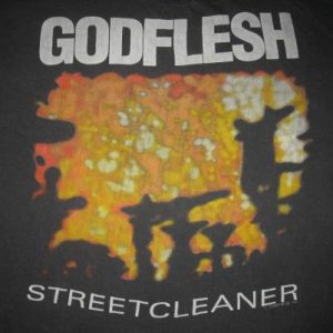 1990 GODFLESH STREETCLEANER VINTAGE T-SHIRT JESU