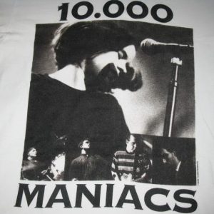 10,000 MANIACS SUMMER 93 VINTAGE T-SHIRT