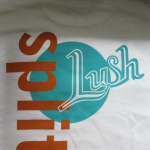 1994 LUSH SPLIT VINTAGE T-SHIRT SHOEGAZE NOS 4AD