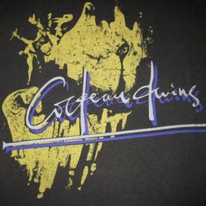 80s COCTEAU TWINS VINTAGE T-SHIRT SHOEGAZE 4AD