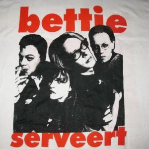 1995 BETTIE SERVEERT LAMPREY VINTAGE T-SHIRT MATADOR RECORDS