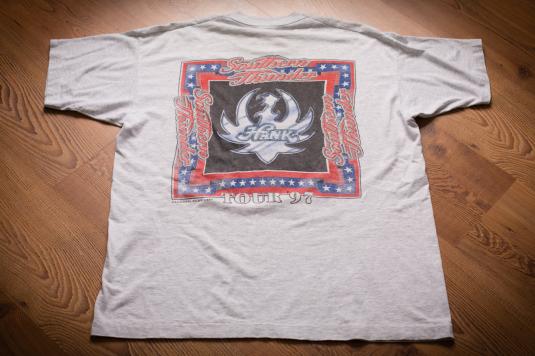 Hank Williams Jr T-Shirt, XL, Southern Thunder Tour, 90s | Defunkd