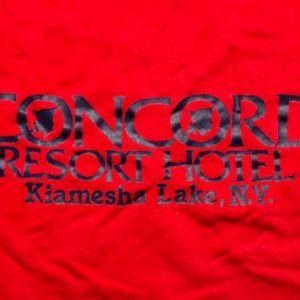 Concord Resort Hotel Crewneck Sweatshirt, New York Shirt 80s