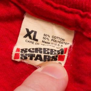 Coca-Cola Classic T-Shirt, Screen Stars, Enjoy Coke Ad, 80s