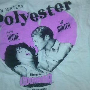 Vintage 1981 POLYESTER movie promo t-shirt