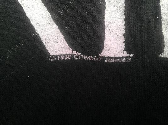 COWBOY JUNKIES 1990 Tour Cheap is how I feel vintage t-shirt | Defunkd