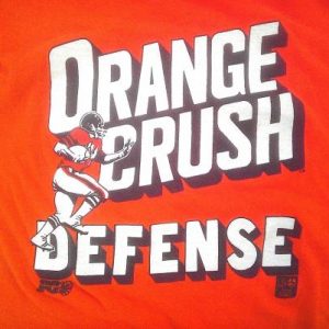 1977 ORANGE CRUSH DEFENSE Denver Broncos vintage t-shirt
