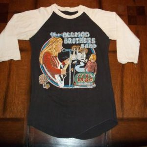 Vintage The Allman Brothers Band 1980 concert t-shirt S