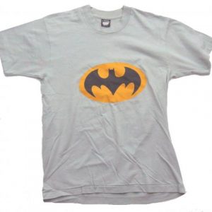 90s SCREEN STARS BATMAN LOGO VINTAGE T SHIRT LARGE