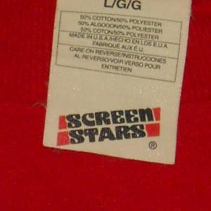 80s SCREEN STARS COCA COLA COKE CLASSIC RED VINTAGE T SHIRT