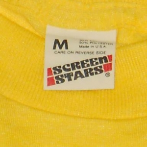 1985 SCREEN STARS ELK GROVE ILLINOIS 10K RACE T SHIRT