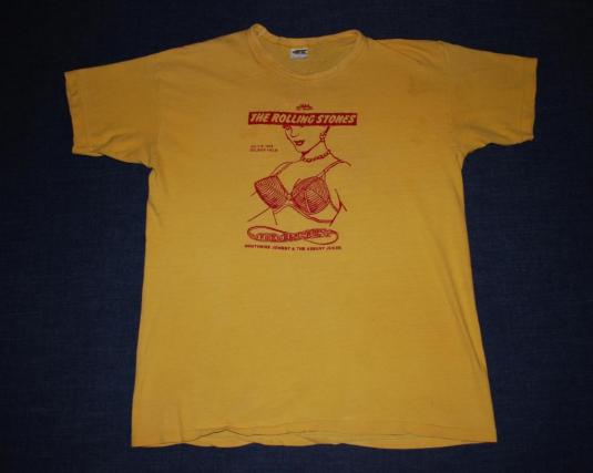 VINTAGE THE ROLLING STONES 1978 CHICAGO T- SHIRT * | Defunkd